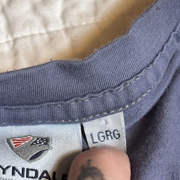 Tyndale Women’s FR Shirt size Large CAT 2 Light Blue Long Sleeve Flame Resistant - Picture 5 of 8